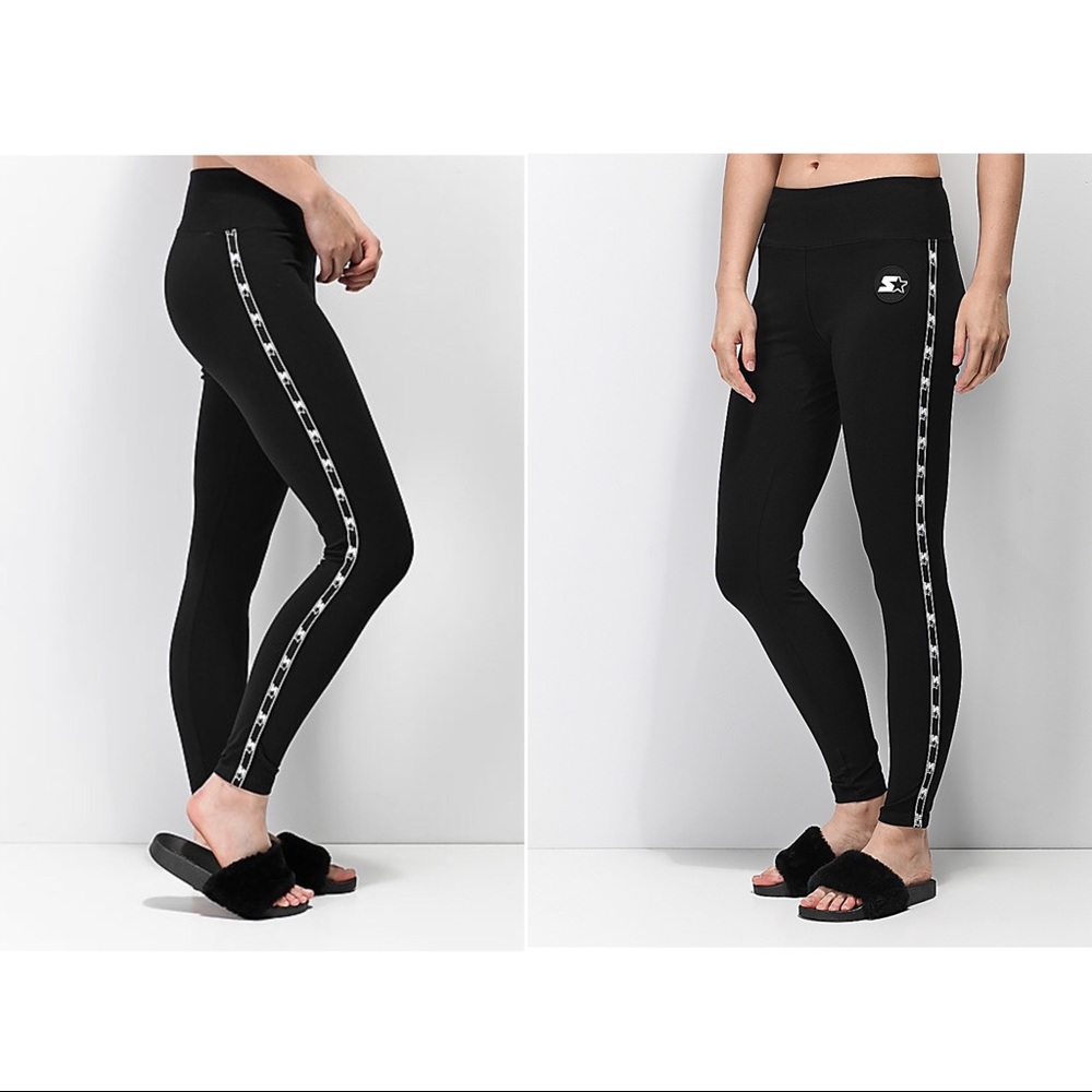 ❌SALE❌ NWT Starter Black TAPE Label Leggings